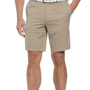 NikeGolf Men's Khaki Flat Front Dri-Fit Shorts